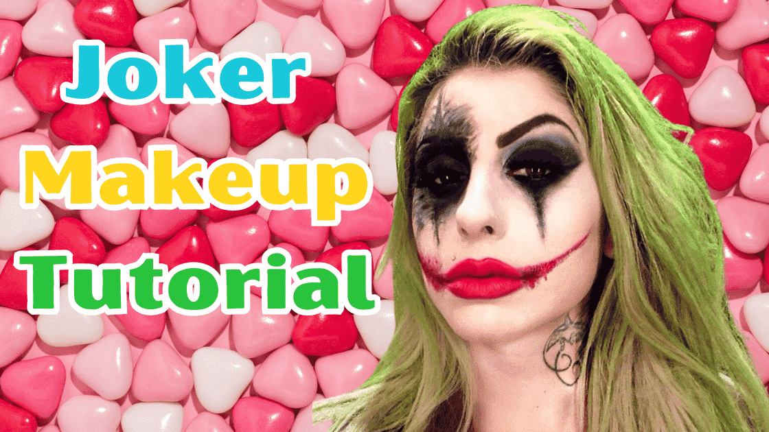 Joker makeup