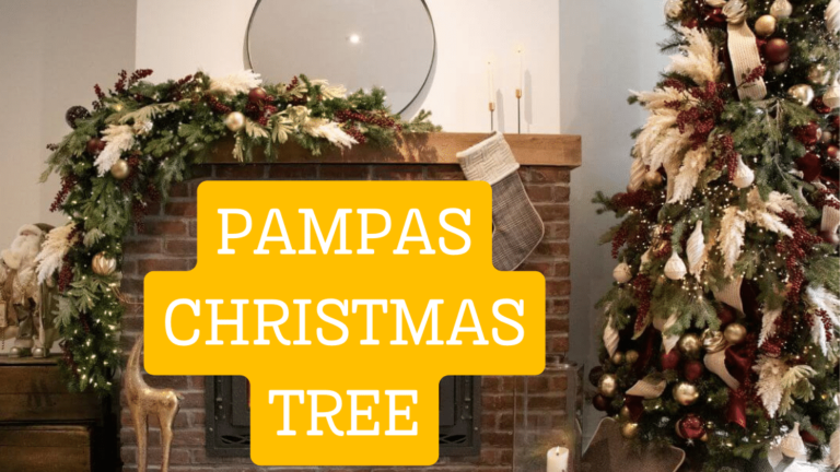 PAMPAS CHRISTMAS TREE