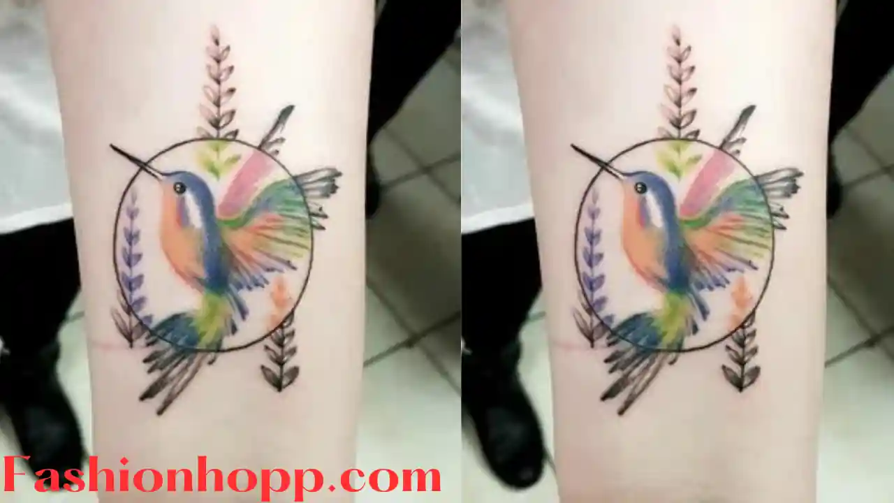 Hummingbird and Flower Tattoos: A Beautiful Combo